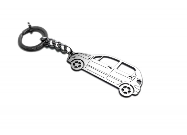 Keychain Daewoo Matiz 1997-2015 - (type STEEL)